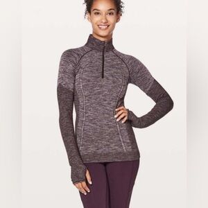 NWT Lululemon Swiftly Wool 1/2 Zip